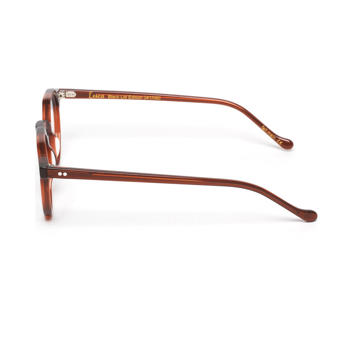 Lesca Lunetier Heri LTD32 cognac – vista lateral