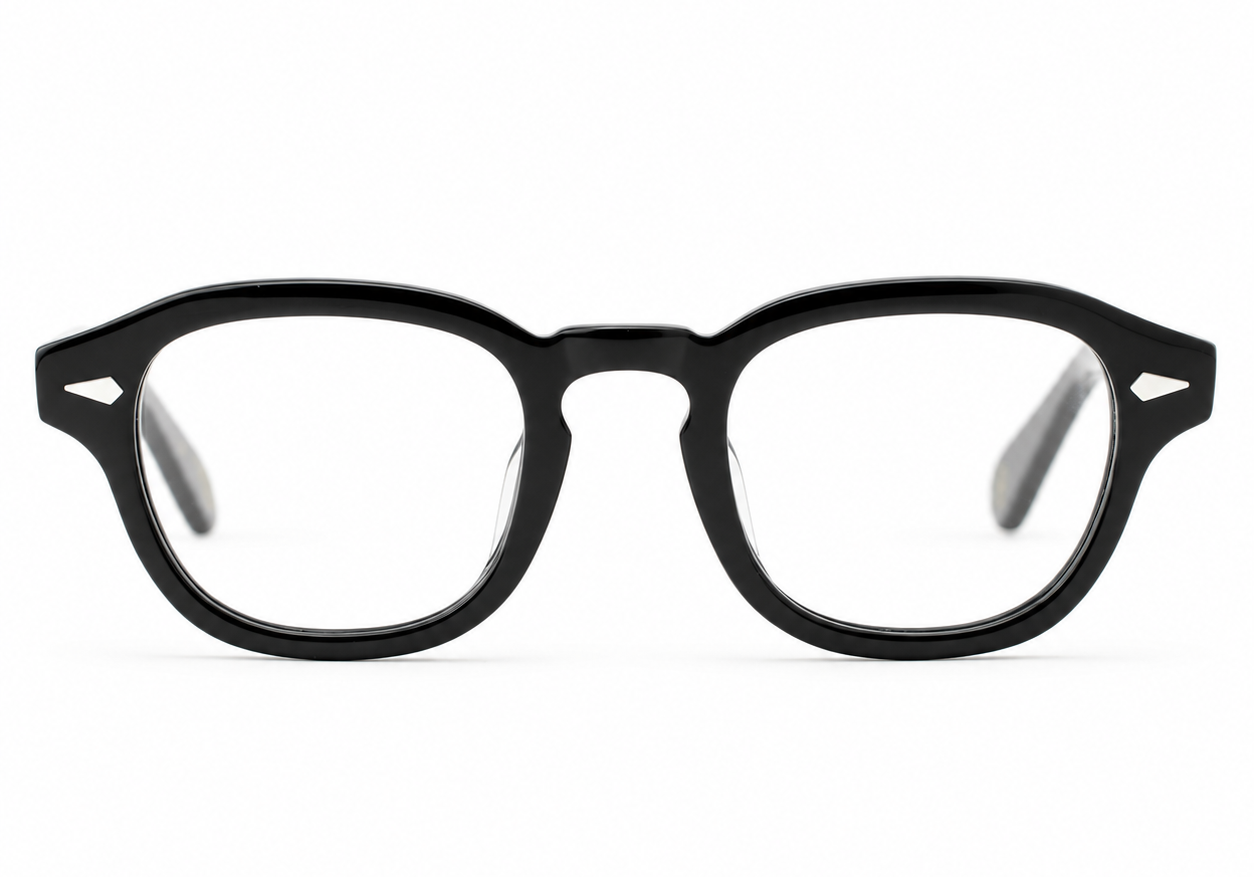 Lesca Lunetier | Posh | Small Black – frontale – revisione da foto originali