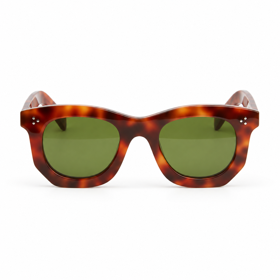 Lesca Lunetier | Ogre XL | Ecaille fonce 036 / Green Lenses