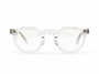 Lesca Lunetier Pica col. 3 Crystal in acetato trasparente – vista frontale