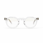 Lesca Lunetier Pica col. 3 Crystal in acetato trasparente – vista frontale
