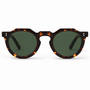 Lesca Lunetier Pica 424 – Sonnenbrille mit lenti verdi, Frontansicht