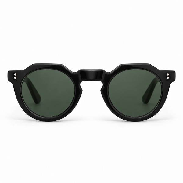 Lesca Lunetier | Pica | Black – Grüne Gläser
