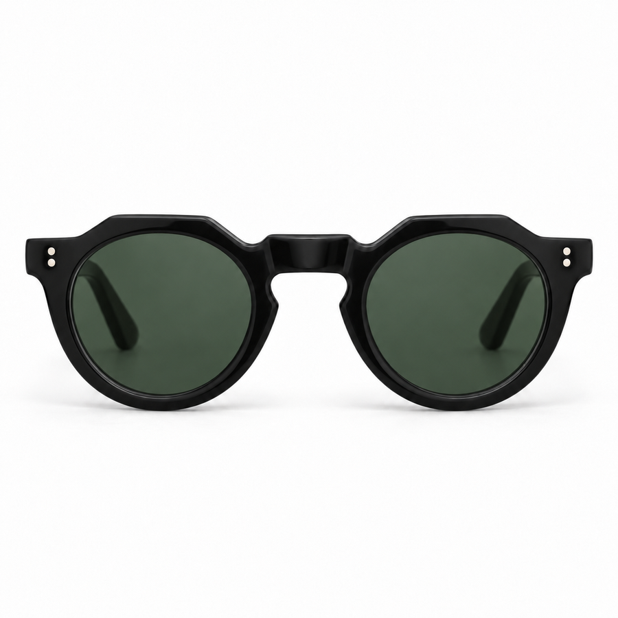 Lesca Lunetier | Pica | Black – Grüne Gläser