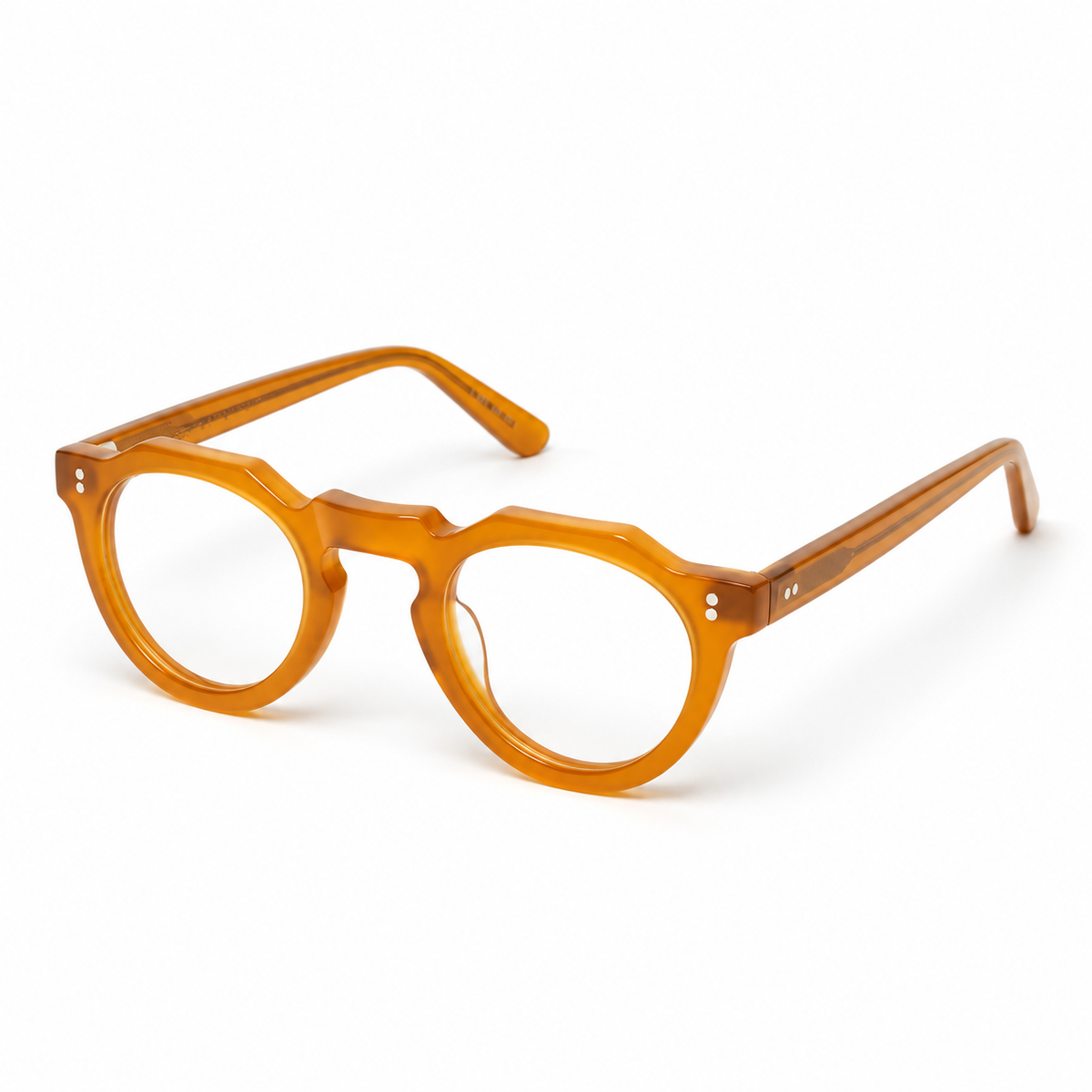 Lesca Lunetier Pica Miel color miele – vue de trois quarts