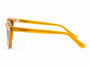 Lesca Lunetier Picas col. 1 Miel in acetato color miele, lenti verde grau – Seitenansicht