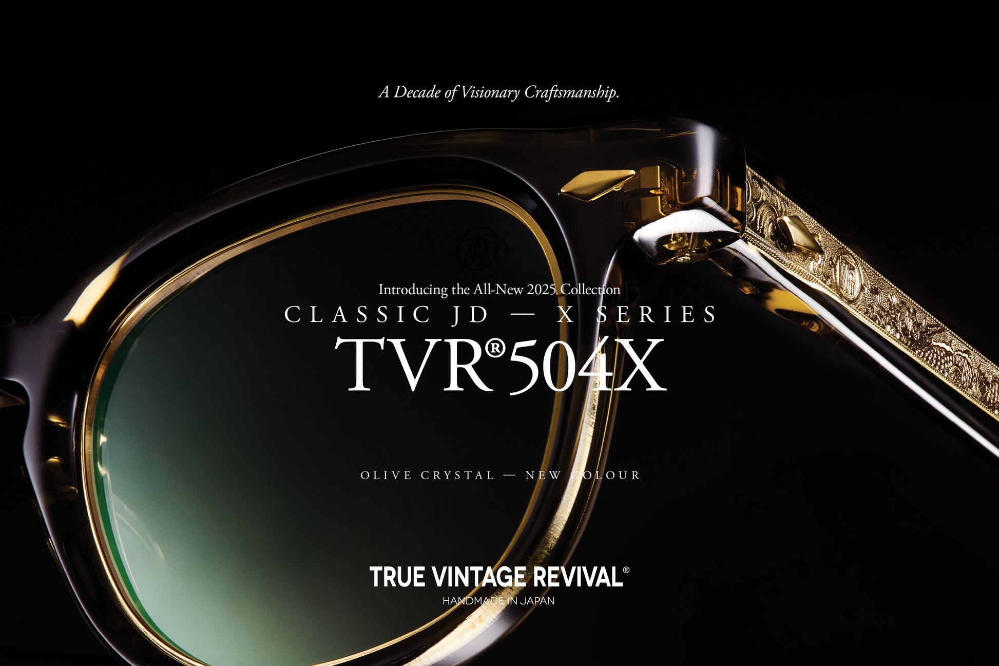 True Vintage Revival | TVR®504X | Olive Crystal
