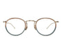 Mr.Gentleman - Sean 2 Q - White Gold e Bamboo – occhiali da vista