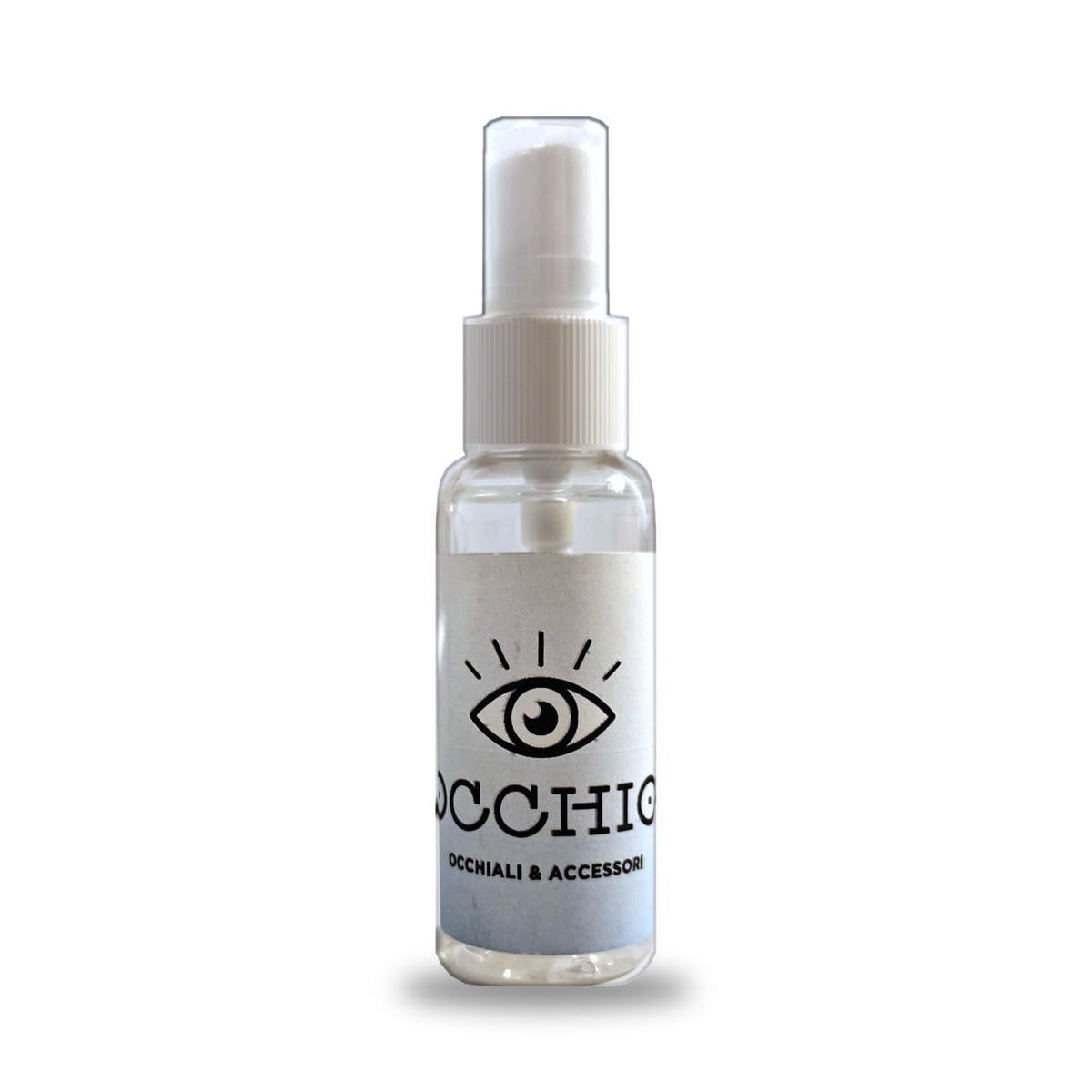OCCHIO! | Kit pulizia occhiali | Spray 30 ml + panno