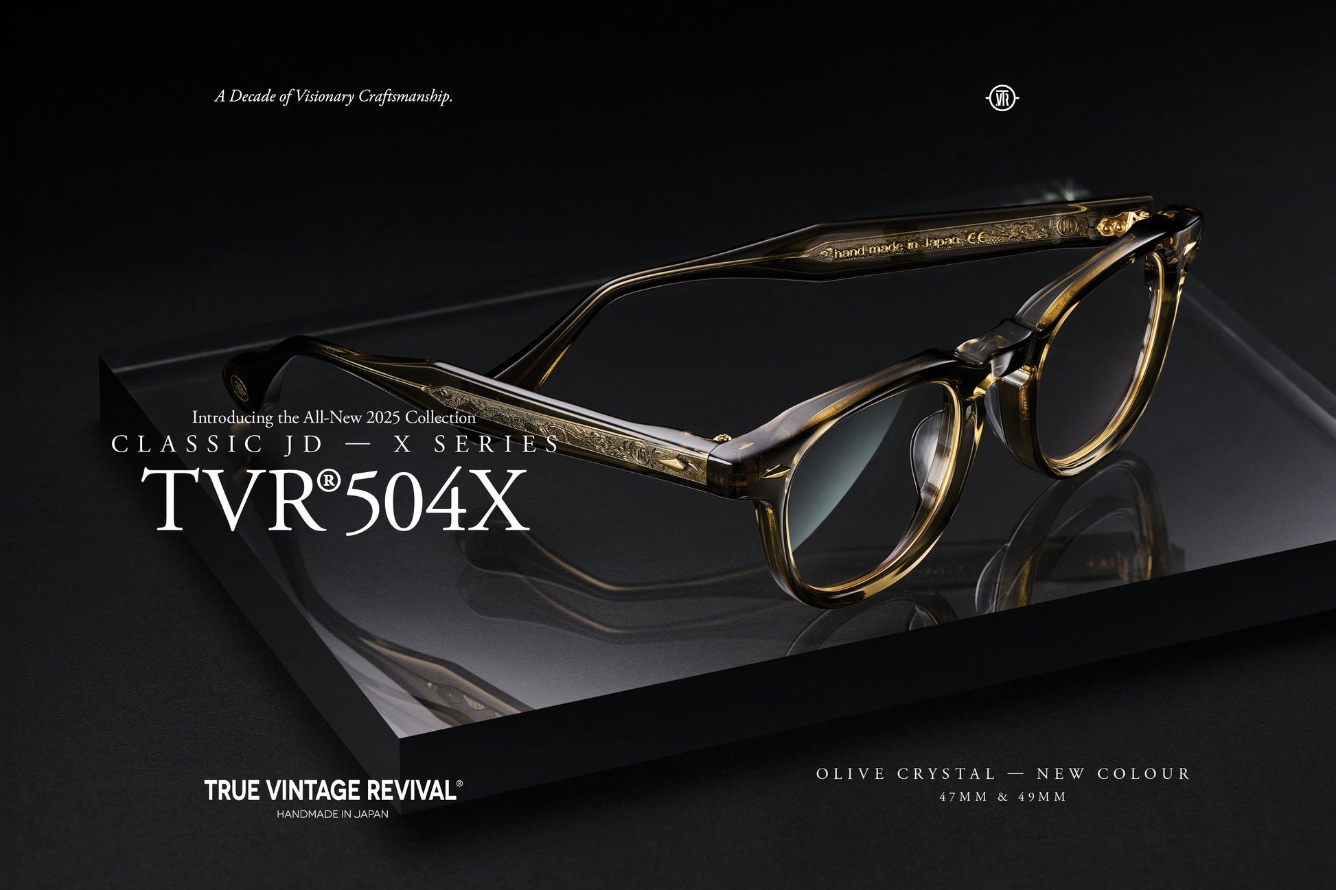 True Vintage Revival | TVR®504X | Olive Crystal