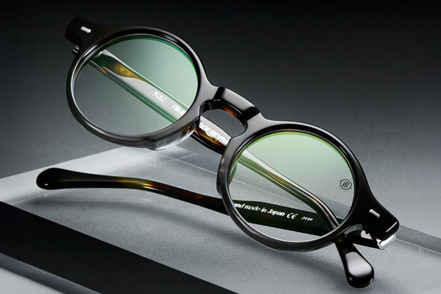 True Vintage Revival | TVR®532 Classic Circular | Grey Tortoise